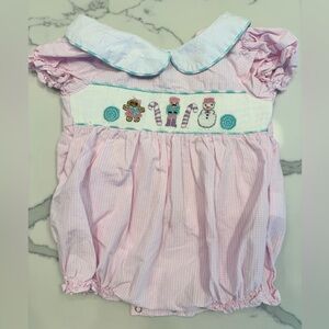 Pink Nutcracker Bubble with Embroidered Design